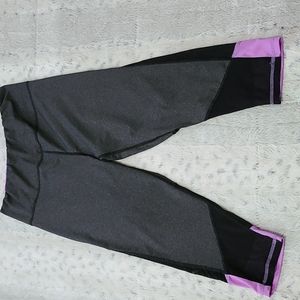 Shosho active wear yoga capri length